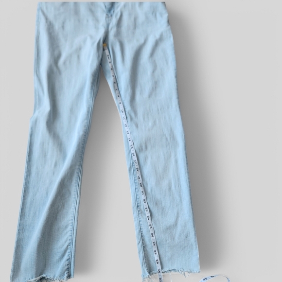 Levi's High Rise Straight Jeans Denim Pants 724 Size 14w - Picture 13 of 15